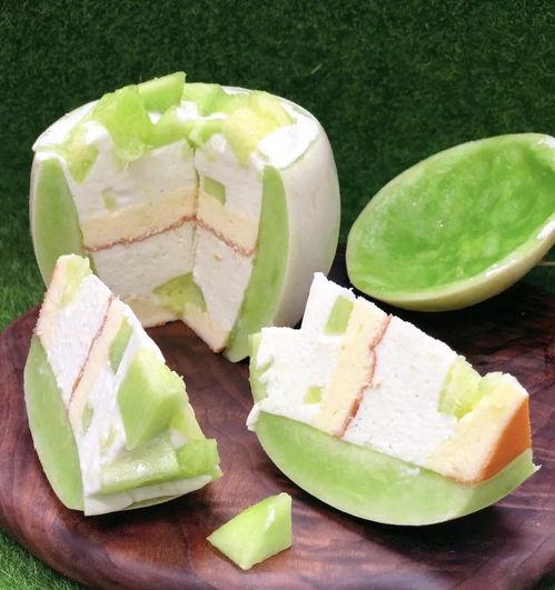 蜜瓜蛋糕怎么吃,夏日清新甜蜜的完美享受